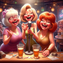 Load image into Gallery viewer, AB Diamond Painting - Full Round - Old bar party (40*40CM)