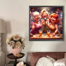 Load image into Gallery viewer, AB Diamond Painting - Full Round - Old bar party (40*40CM)