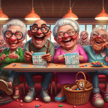 Load image into Gallery viewer, AB Diamond Painting - Full Round - Old chess party (40*40CM)