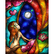 Load image into Gallery viewer, Diamond Painting - Full Square - Moon-watching (40*50CM)