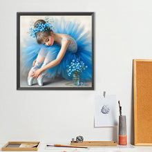 Load image into Gallery viewer, Diamond Painting - Full Round - Ballet girl (40*40CM)