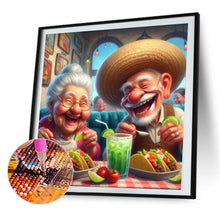 Load image into Gallery viewer, AB Diamond Painting - Full Round - Old age life (40*40CM)