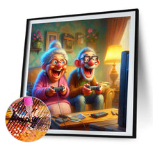 Load image into Gallery viewer, AB Diamond Painting - Full Round - Old age life (40*40CM)