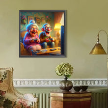 Load image into Gallery viewer, AB Diamond Painting - Full Round - Old age life (40*40CM)