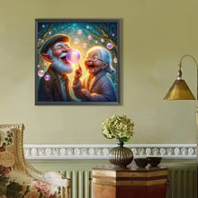 Load image into Gallery viewer, AB Diamond Painting - Full Round - Old age life (40*40CM)