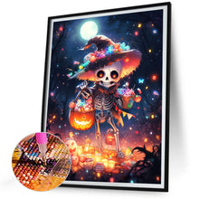 Load image into Gallery viewer, Diamond Painting - Full Round - Halloween candy skull (30*40CM)