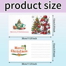 Load image into Gallery viewer, 6Pcs Christmas Christmas Gifts DIY Diamond Painting Card Diamond Daily Wish Card