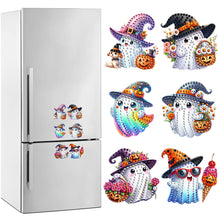 Load image into Gallery viewer, 6Pcs Acrylic Special Shape Butterfly Fairy Fridge Stickers for Car Mailbox Decor