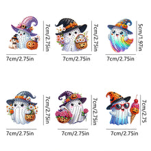 Load image into Gallery viewer, 6Pcs Acrylic Special Shape Butterfly Fairy Fridge Stickers for Car Mailbox Decor