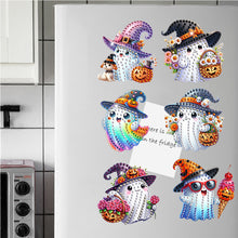 Load image into Gallery viewer, 6Pcs Acrylic Special Shape Butterfly Fairy Fridge Stickers for Car Mailbox Decor