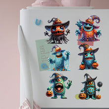 Load image into Gallery viewer, 6Pcs Acrylic Special Shape Butterfly Fairy Fridge Stickers for Car Mailbox Decor