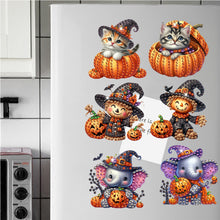 Load image into Gallery viewer, 6Pcs Acrylic Special Shape Butterfly Fairy Fridge Stickers for Car Mailbox Decor