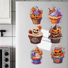 Load image into Gallery viewer, 6Pcs Acrylic Special Shape Butterfly Fairy Fridge Stickers for Car Mailbox Decor