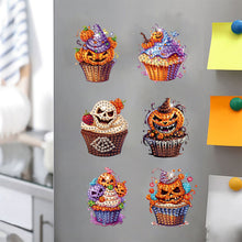 Load image into Gallery viewer, 6Pcs Acrylic Special Shape Butterfly Fairy Fridge Stickers for Car Mailbox Decor