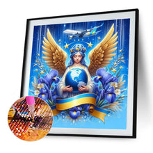 Load image into Gallery viewer, Diamond Painting - Full Round - Protect the blue earth (40*40CM)