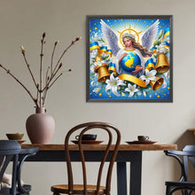Load image into Gallery viewer, Diamond Painting - Full Round - Protect the blue earth (40*40CM)