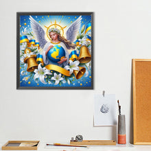Load image into Gallery viewer, Diamond Painting - Full Round - Protect the blue earth (40*40CM)