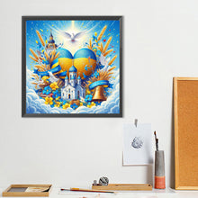 Load image into Gallery viewer, Diamond Painting - Full Round - Protect the blue earth (40*40CM)