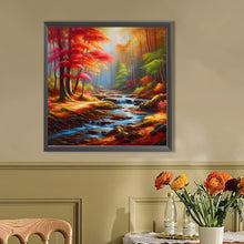 Load image into Gallery viewer, AB Diamond Painting - Full Round - Maple forest (40*40CM)