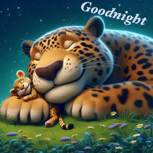 Load image into Gallery viewer, AB Diamond Painting - Full Round - Good night (40*40CM)