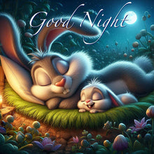 Load image into Gallery viewer, AB Diamond Painting - Full Round - Good night (40*40CM)