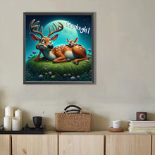 Load image into Gallery viewer, AB Diamond Painting - Full Round - Good night (40*40CM)