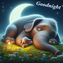 Load image into Gallery viewer, AB Diamond Painting - Full Round - Good night (40*40CM)