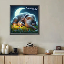 Load image into Gallery viewer, AB Diamond Painting - Full Round - Good night (40*40CM)