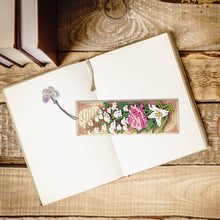 Load image into Gallery viewer, 3Pcs Special Shape Rose Convallaria Majalis Diamond Painting Bookmarks
