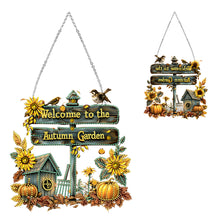 Load image into Gallery viewer, Harvest Autumn Hanging Diamond Art Kits Diamond Painting Hanging Decorations
