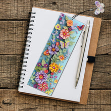 Load image into Gallery viewer, 4Pcs Special Shape Flower Diamond Painting Bookmark Art Projects for Book Lovers