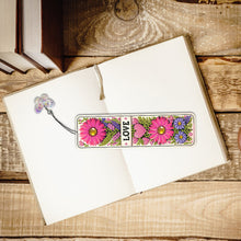 Load image into Gallery viewer, 3Pcs Special Shape Daisy Bouquet Diamond Painting Bookmark for Book Lovers