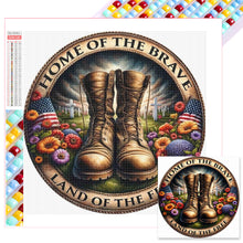 Load image into Gallery viewer, Diamond Painting - Full Square - Land of freedom (30*30CM)