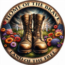 Load image into Gallery viewer, Diamond Painting - Full Square - Land of freedom (30*30CM)