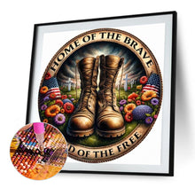 Load image into Gallery viewer, Diamond Painting - Full Square - Land of freedom (30*30CM)