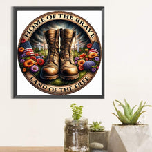 Load image into Gallery viewer, Diamond Painting - Full Square - Land of freedom (30*30CM)