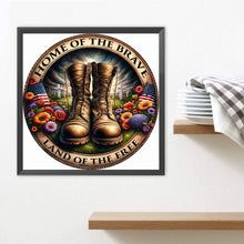Load image into Gallery viewer, Diamond Painting - Full Square - Land of freedom (30*30CM)
