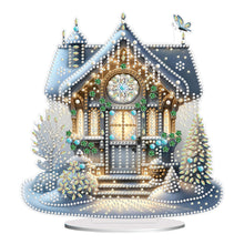 Load image into Gallery viewer, Acrylic Christmas House 5D DIY Diamond Painting Art Tabletop Decorations