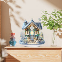 Load image into Gallery viewer, Acrylic Christmas House 5D DIY Diamond Painting Art Tabletop Decorations