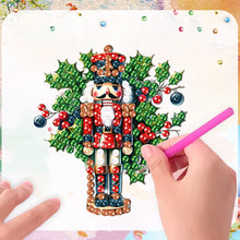 Load image into Gallery viewer, 6Pcs Acrylic Special Shape Floral Dinosaur Fridge Stickers for Car Mailbox Decor