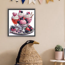 Load image into Gallery viewer, Diamond Painting - Partial Special Shaped - Dessert ice cream (30*30CM)