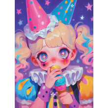 Load image into Gallery viewer, Diamond Painting - Full Round - Girl eating ice cream (40*55CM)