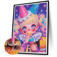 Load image into Gallery viewer, Diamond Painting - Full Round - Girl eating ice cream (40*55CM)