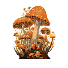 Load image into Gallery viewer, Acrylic Special Shape Halloween Mushroom Diamond Painting Desktop Ornaments Kits