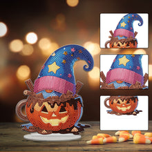 Load image into Gallery viewer, Acrylic Special Shape Halloween Goblin Diamond Painting Desktop Ornaments