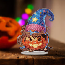 Load image into Gallery viewer, Acrylic Special Shape Halloween Goblin Diamond Painting Desktop Ornaments