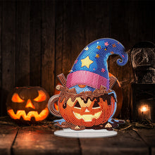 Load image into Gallery viewer, Acrylic Special Shape Halloween Goblin Diamond Painting Desktop Ornaments