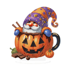 Load image into Gallery viewer, Acrylic Special Shape Halloween Goblin Diamond Painting Desktop Ornaments