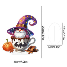 Load image into Gallery viewer, Acrylic Special Shape Halloween Goblin Diamond Painting Desktop Ornaments