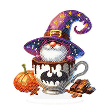 Load image into Gallery viewer, Acrylic Special Shape Halloween Goblin Diamond Painting Desktop Ornaments